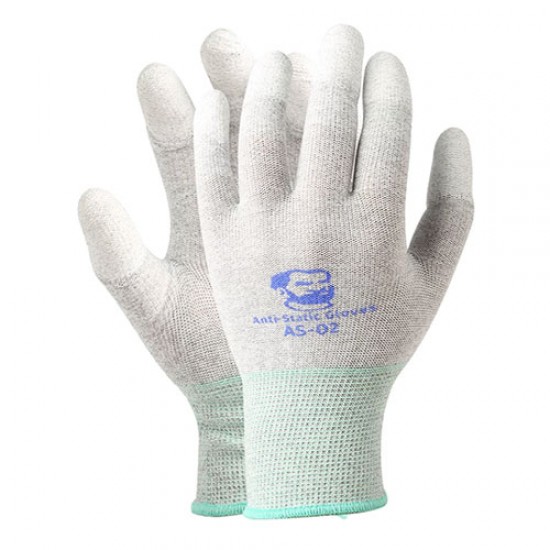 Mechanic AS02 Cardon Fiber Anti-Static Hand Gloves ( 1 Pair ) Mechanic AS02 Cardon Fiber Anti-Static Hand Gloves ( 1 Pair )