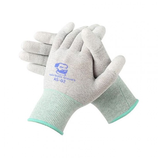 Mechanic AS02 Cardon Fiber Anti-Static Hand Gloves ( 1 Pair ) Mechanic AS02 Cardon Fiber Anti-Static Hand Gloves ( 1 Pair )