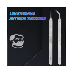 Mechanic ASK-14 & ASK-15 Precision Lengthening Anti-Slip Tweezer - (2Pcs)