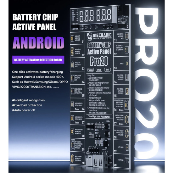 Mechanic Pro20 Fast Charging Battery Chip Activation
