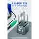 Mechanic R16 Soldering Tips Protection Storage Box Support C115 / C210 / C245 / T12 Tips