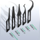 Mechanic Assassin 5 Professional Degumming Rework Blade Set (5-in-1)