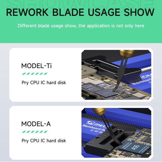 Mechanic Assassin 5 Professional Degumming Rework Blade Set (5-in-1)