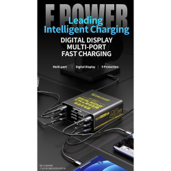 Mechanic F-Power 6 Series 6-Ports USB QC3.0 Charger (40W)