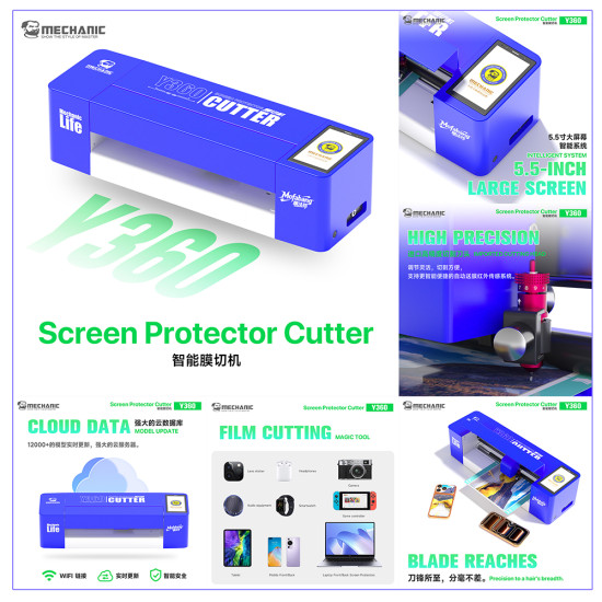 Mechanic Y360 16 Inch Sticker Cutting Machine With Lifetime Updates & Unlimited Cutting