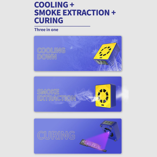 Mechanic CUV-3 Quick Cooling Fan & Fume Exhaust & UV Lamp (3-in-1) Mechanic CUV-3 Quick Cooling Fan & Fume Exhaust & UV Lamp (3-in-1)