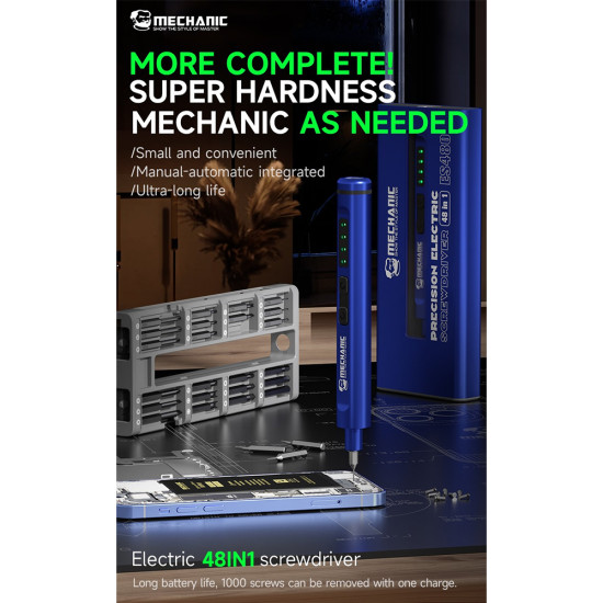 Mechanic ES480 Electric 48in1 Multifunctional Screwdriver Set Mechanic ES480 Electric 48in1 Multifunctional Screwdriver Set