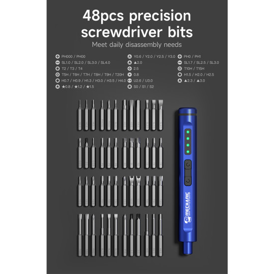 Mechanic ES480 Electric 48in1 Multifunctional Screwdriver Set Mechanic ES480 Electric 48in1 Multifunctional Screwdriver Set