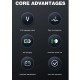 Mechanic F918 Battery Activation Board for iPhone & Android (IP5-15PM) - 2024 Edition Mechanic F918 Battery Activation Board for iPhone & Android (IP5-15PM) - 2024 Edition