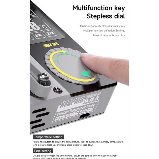 Mechanic Heat Air Intelligent Motherboard Layered Desoldering Station Mechanic Heat Air Intelligent Motherboard Layered Desoldering Station