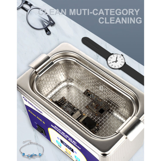 Mechanic iClean E08B Large Capacity Automatic Ultrasonic Cleaner Mechanic iClean E08B Large Capacity Automatic Ultrasonic Cleaner