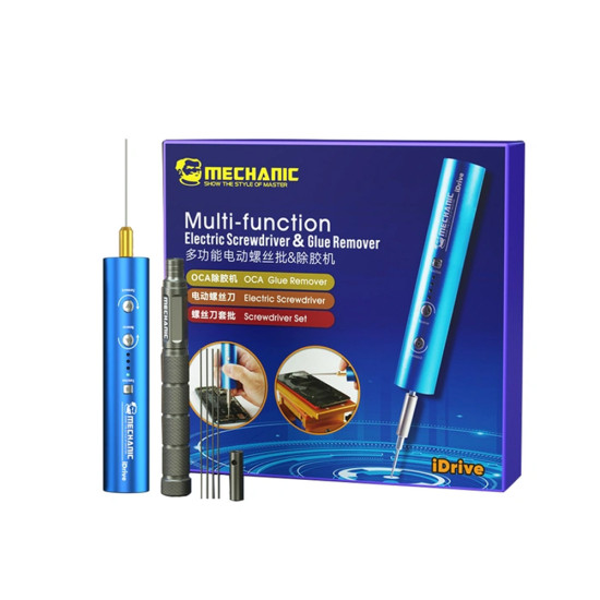 Mechanic iDrive Multifunction Electric OCA Glue Remover With Screwdriver Set Mechanic iDrive Multifunction Electric OCA Glue Remover With Screwdriver Set