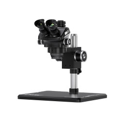 Mechanic iMic 3 B11 (3D Continuous Zoom) 7X~50X Trinocular Stereo Microscope - Black