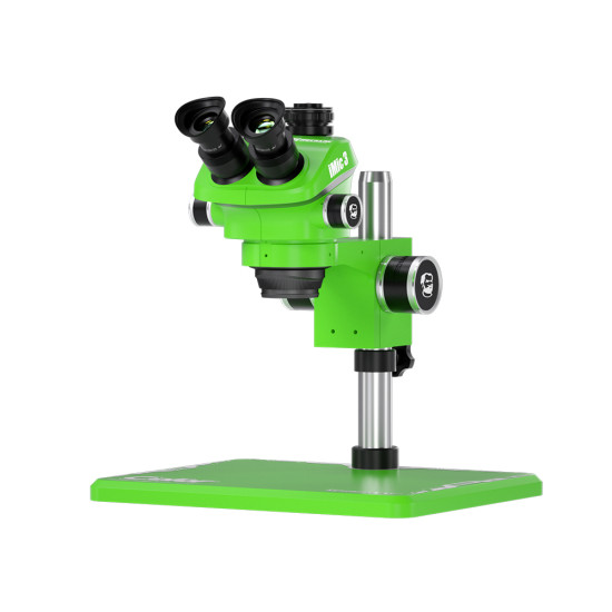 Mechanic iMic 3 B11 (3D Continuous Zoom) 7X~50X Trinocular Stereo Microscope - Green Mechanic iMic 3 B11 (3D Continuous Zoom) 7X~50X Trinocular Stereo Microscope - Green