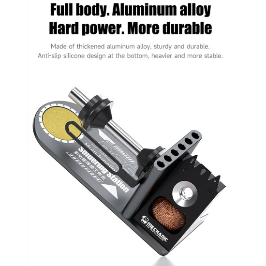 Mechanic RS5 Multi Functional Soldering Wire Holder & Soldering Tips Cleaner