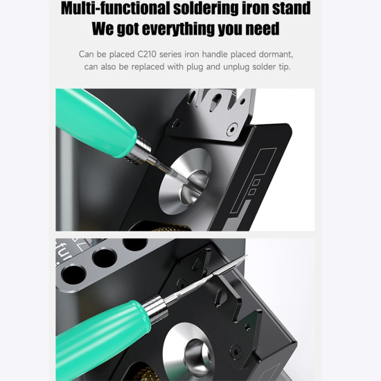 Mechanic RS5 Multi Functional Soldering Wire Holder & Soldering Tips Cleaner