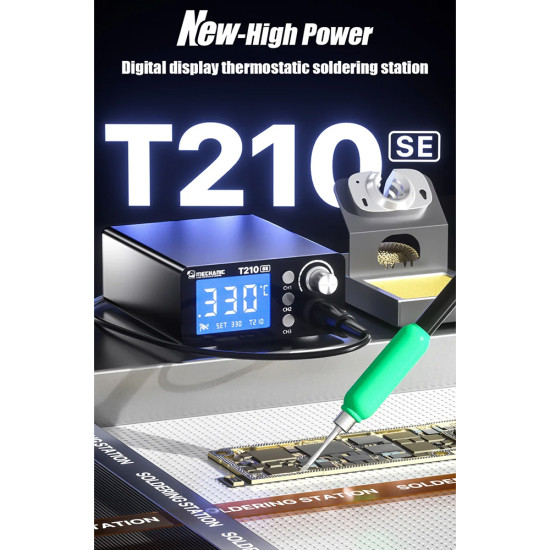 Mechanic T210 SE Soldering Iron Station (50W)