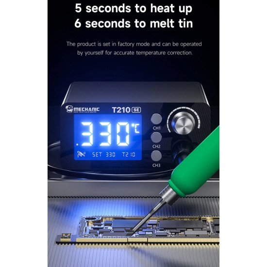 Mechanic T210 SE Soldering Iron Station (50W)