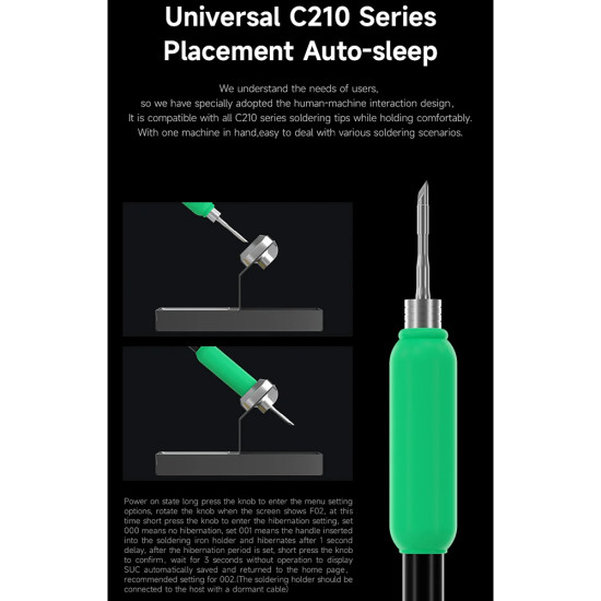 Mechanic T210 SE Soldering Iron Station (50W)