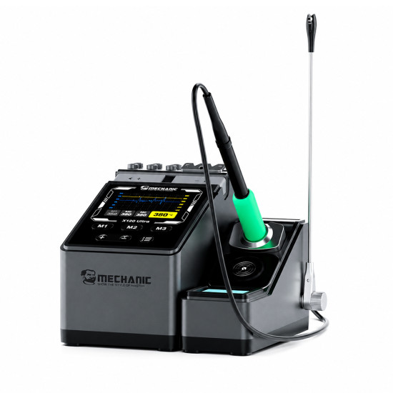 Mechanic X200 Ultra Pen-Style Smart Temperature-Adjustable Dual Station Soldering Station