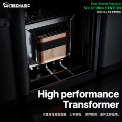 Mechanic X200 Ultra Pen-Style Smart Temperature-Adjustable Dual Station Soldering Station