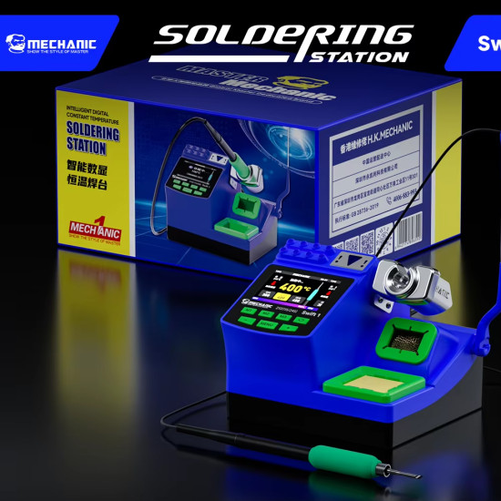 Mechanic Swift-1 Intelligent Precision Constant Temperature Digital Display Soldering Station (200W)