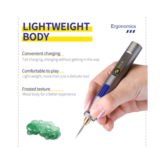 Mechanic IRX8 Intelligent Charging Polishing Pen for IC Chip Grinding and Glue Removal Mechanic IRX8 Intelligent Charging Polishing Pen for IC Chip Grinding and Glue Removal