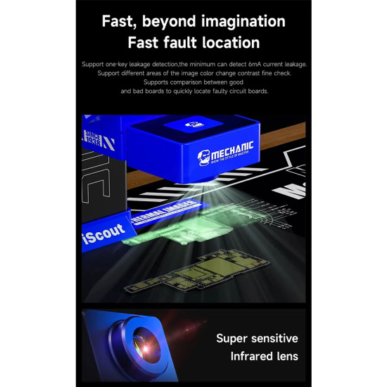 Mechanic iScout Infrared Thermal Imaging 3D Camera (Windows + Android) Mechanic iScout Infrared Thermal Imaging 3D Camera (Windows + Android)