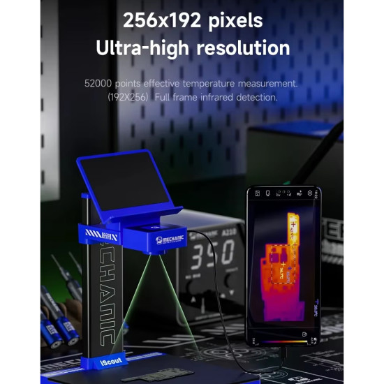 Mechanic iScout Infrared Thermal Imaging 3D Camera (Windows + Android) Mechanic iScout Infrared Thermal Imaging 3D Camera (Windows + Android)