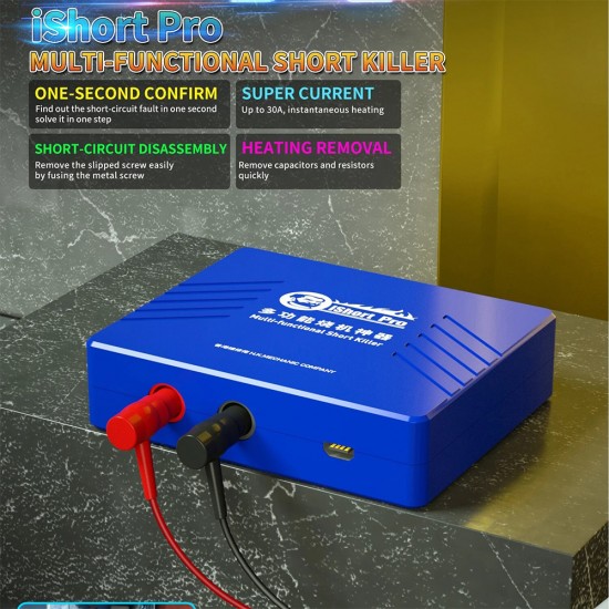 MECHANIC iShort Pro Multi-functional Short Killer Circuit Detector ( 30 Amp ) MECHANIC iShort Pro Multi-functional Short Killer Circuit Detector ( 30 Amp )