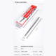 Mechanic KA-11 Ultra-fine Stainless Steel Non-Magnetic Micrometer Pointed Tweezer Mechanic KA-11 Ultra-fine Stainless Steel Non-Magnetic Micrometer Pointed Tweezer