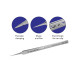 Mechanic KA-14 Ultra-fine Stainless Steel Non-Magnetic Micrometer Pointed Tweezer Mechanic KA-14 Ultra-fine Stainless Steel Non-Magnetic Micrometer Pointed Tweezer