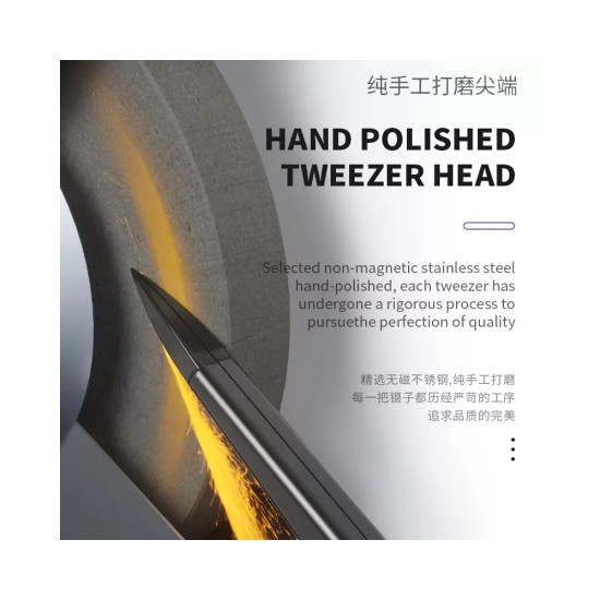 Mechanic KS-11 Hand Polished Anti-static Precision Jumper Wire Tweezer Mechanic KS-11 Hand Polished Anti-static Precision Jumper Wire Tweezer