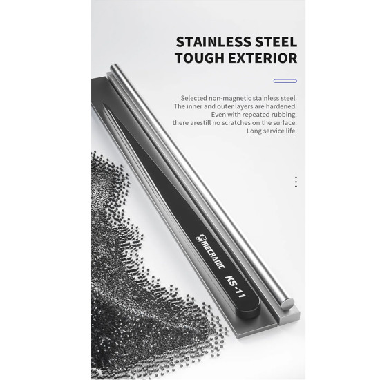 Mechanic KS-11 Hand Polished Anti-static Precision Jumper Wire Tweezer Mechanic KS-11 Hand Polished Anti-static Precision Jumper Wire Tweezer