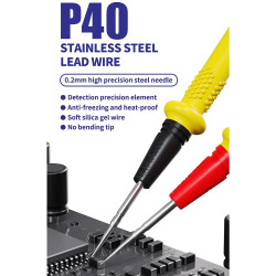 Mechanic P40 Stainless Steel Multimeter Cable