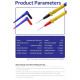 Mechanic P40 Stainless Steel Multimeter Cable