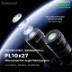 Mechanic D80T 8-80X (3D Continuous Zoom) High-Power Trinocular Stereo Microscope with Big Base