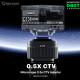 Mechanic D80T 8-80X (3D Continuous Zoom) High-Power Trinocular Stereo Microscope with Big Base