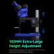 Mechanic 6558 Elite (3D Continuous Zoom) 6.5X-58X Trinocular Stereo Microscope