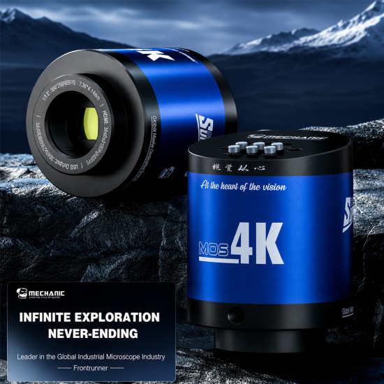 Mechanic MOS4K IMX415 Sensor 51MP 4K Ultra HD Industry Microscope Camera