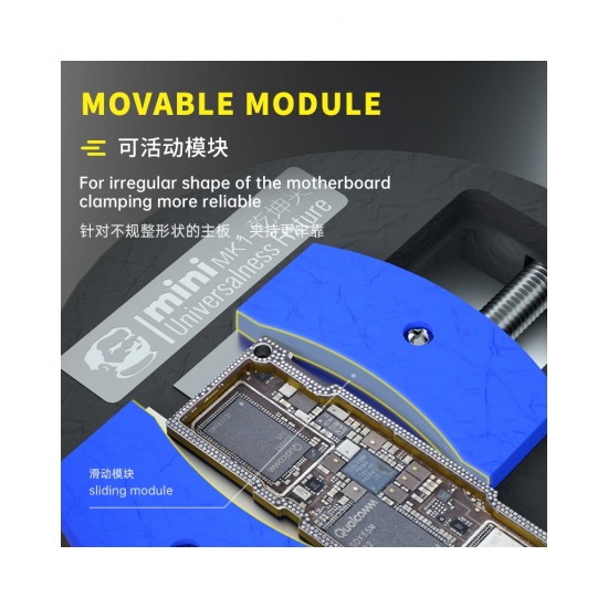 Mechanic MK1 Mini Universal Rotary Fixture For PCB Board & IC Mechanic MK1 Mini Universal Rotary Fixture For PCB Board & IC