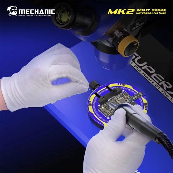 Mechanic MK2 Synthetic Stone Rotary Heat-Insulating Ring-Shaped PCB Fixture