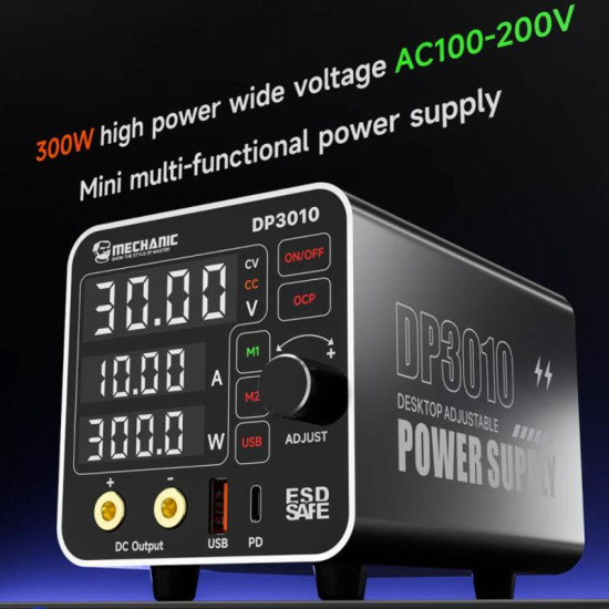 Mechanic DP3010 Mini Multi Functional Power Supply (30V/10A)