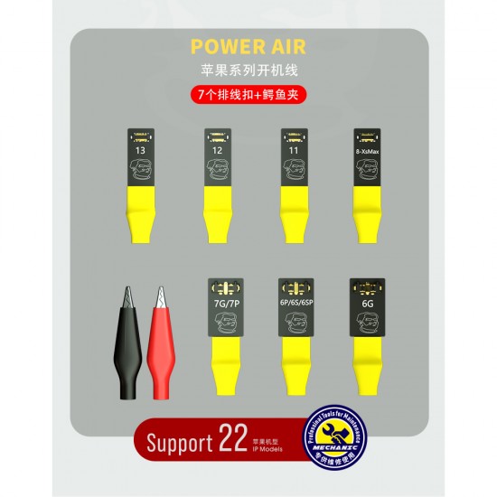 MECHANIC Power Air Boot Cable For iPhone 6G-13 Pro Max ( Boot Without Battery ) MECHANIC Power Air Boot Cable For iPhone 6G-13 Pro Max ( Boot Without Battery )