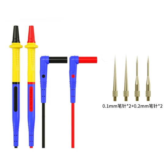 Mechanic RP4 Universal Multimeter Stainless Steel Test Cable (1000V / 20A) Mechanic RP4 Universal Multimeter Stainless Steel Test Cable (1000V / 20A)