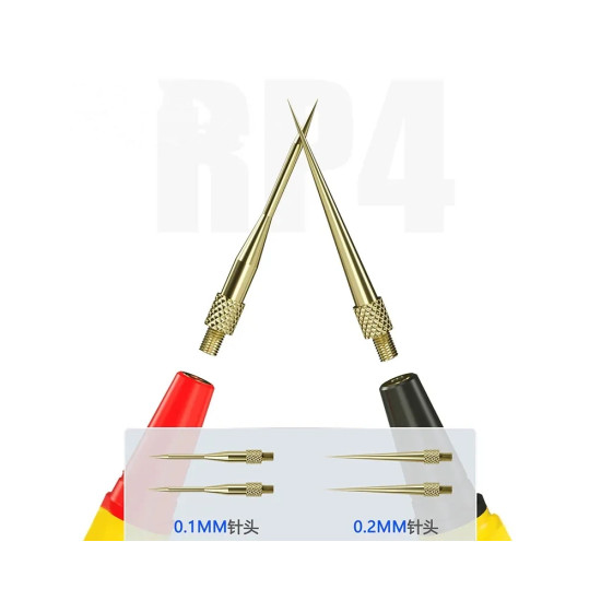 Mechanic RP4 Universal Multimeter Stainless Steel Test Cable (1000V / 20A) Mechanic RP4 Universal Multimeter Stainless Steel Test Cable (1000V / 20A)