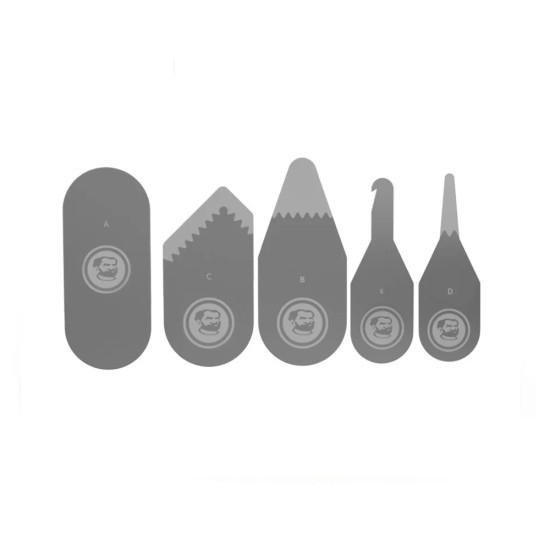 Mechanic S5 Stainless Steel Phone Opening Tool Kit for Back Cover / Screen / Battery Disassemble Mechanic S5 Stainless Steel Phone Opening Tool Kit for Back Cover / Screen / Battery Disassemble