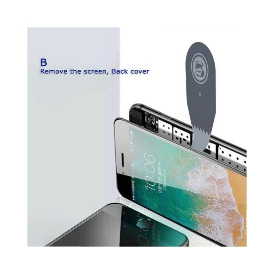 Mechanic S5 Stainless Steel Phone Opening Tool Kit for Back Cover / Screen / Battery Disassemble Mechanic S5 Stainless Steel Phone Opening Tool Kit for Back Cover / Screen / Battery Disassemble