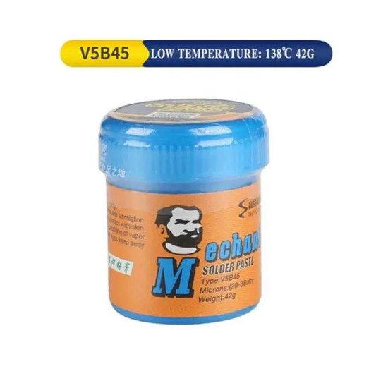 Mechanic V5B45 Melting Point Solder Paste 138°C (42G)