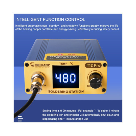 Mechanic T12 Pro Soldering Iron (72W) Mechanic T12 Pro Soldering Iron (72W)